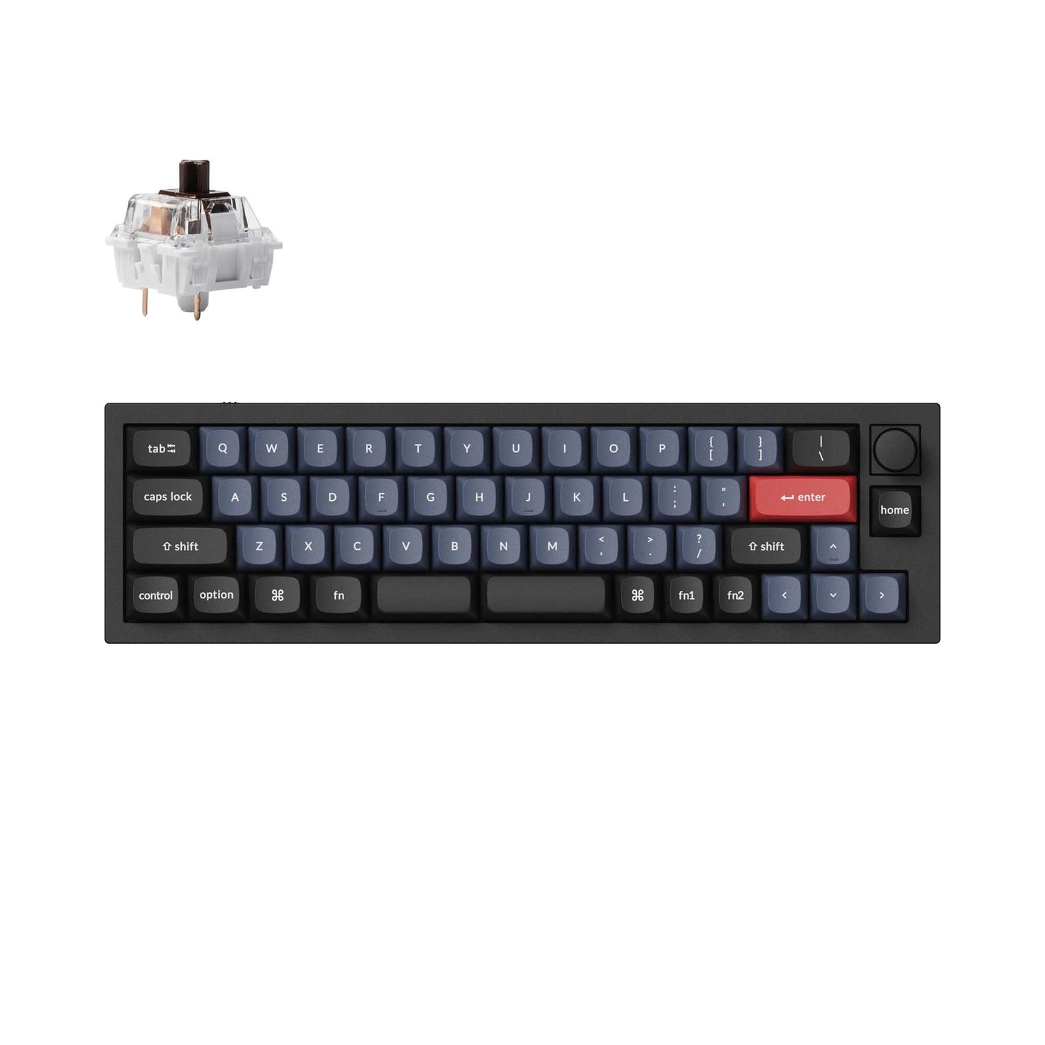 Keychron Q9 QMK Custom Mechanisch Toetsenbord (US ANSI-indeling)