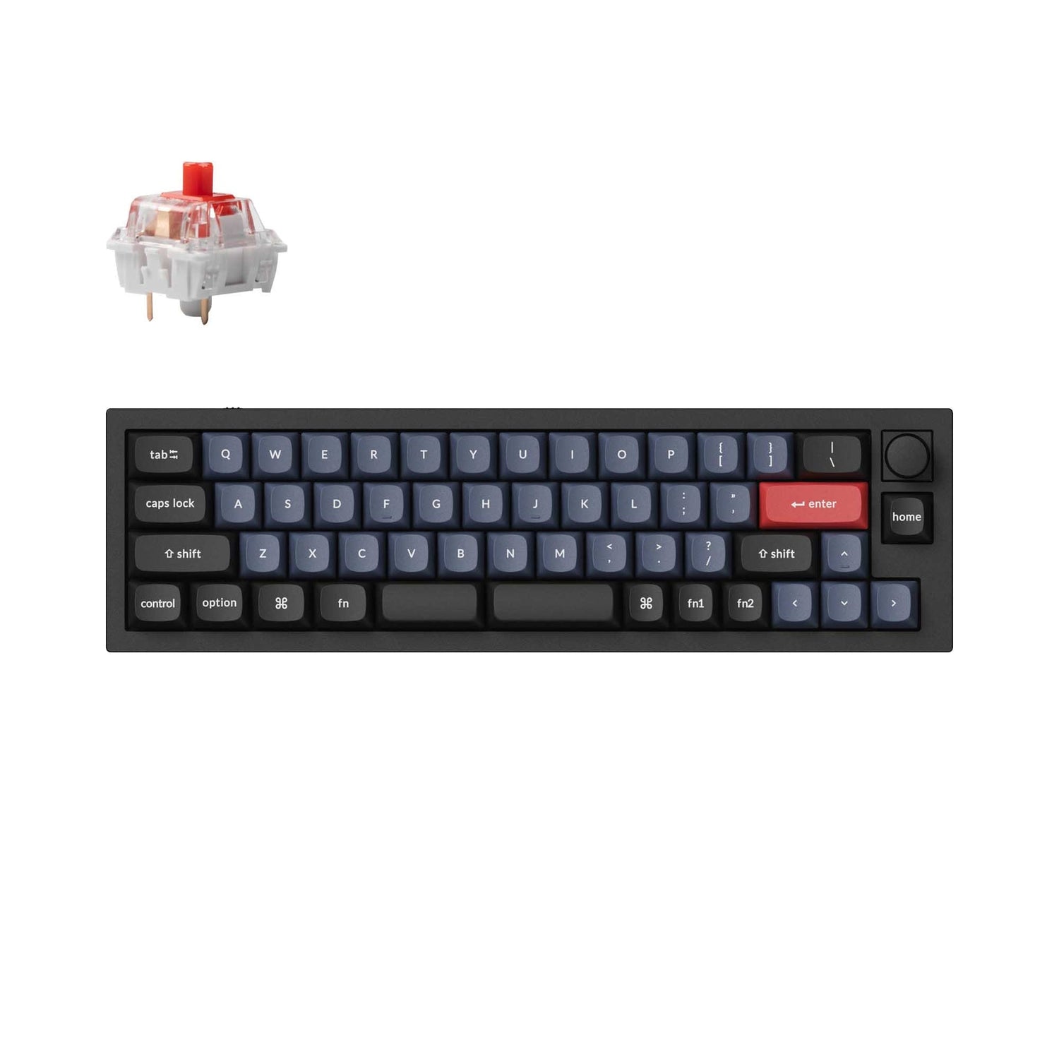 Keychron Q9 QMK Custom Mechanisch Toetsenbord (US ANSI-indeling)