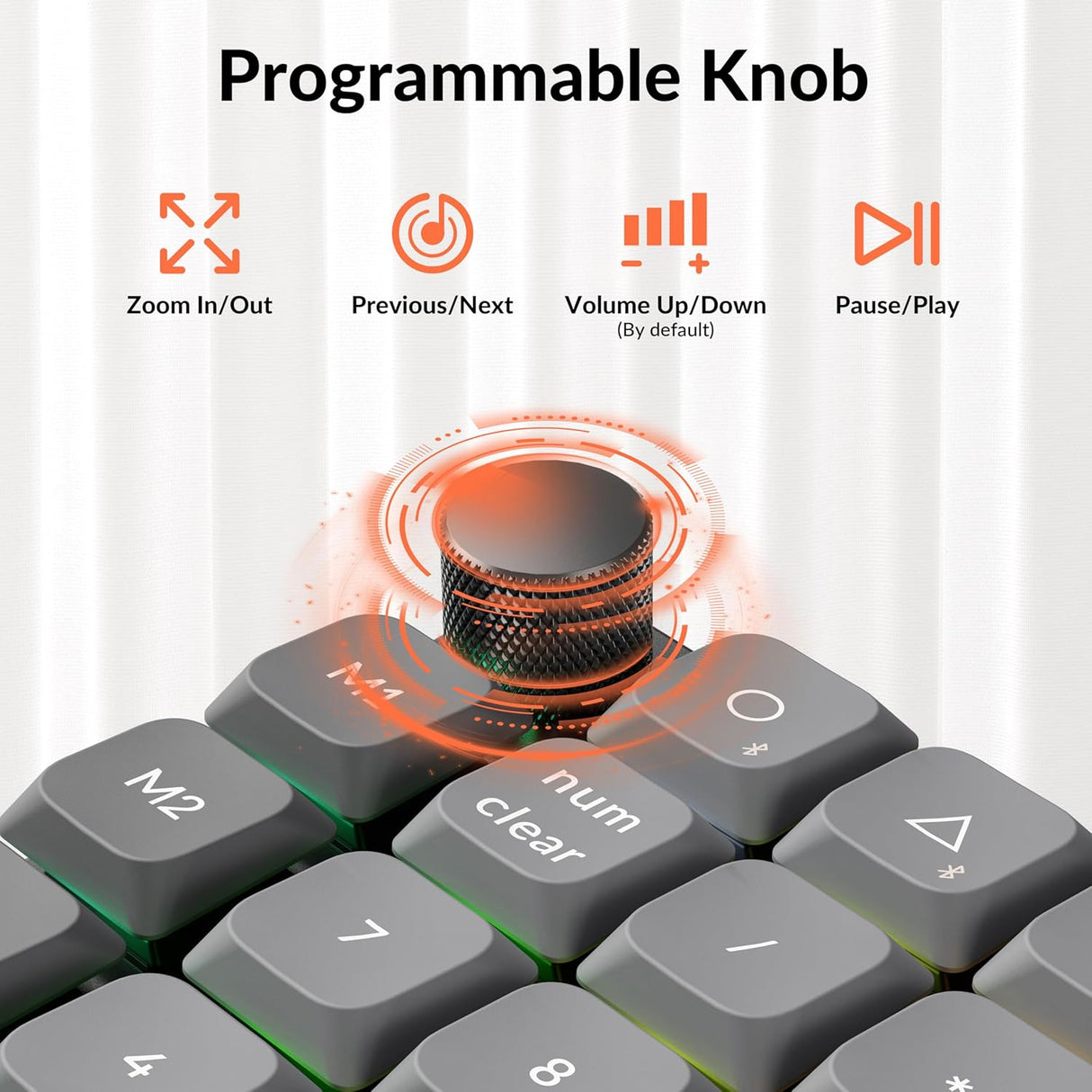 Keychron K0 Max QMK Wireless Custom Number Pad