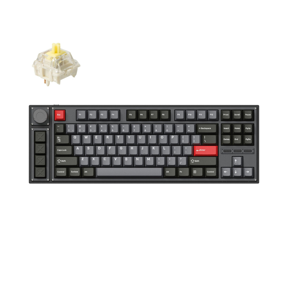 Lemokey L3 QMK/VIA Draadloze Aangepaste Mechanische Toetsenbord£¨US ANSI Indeling£©