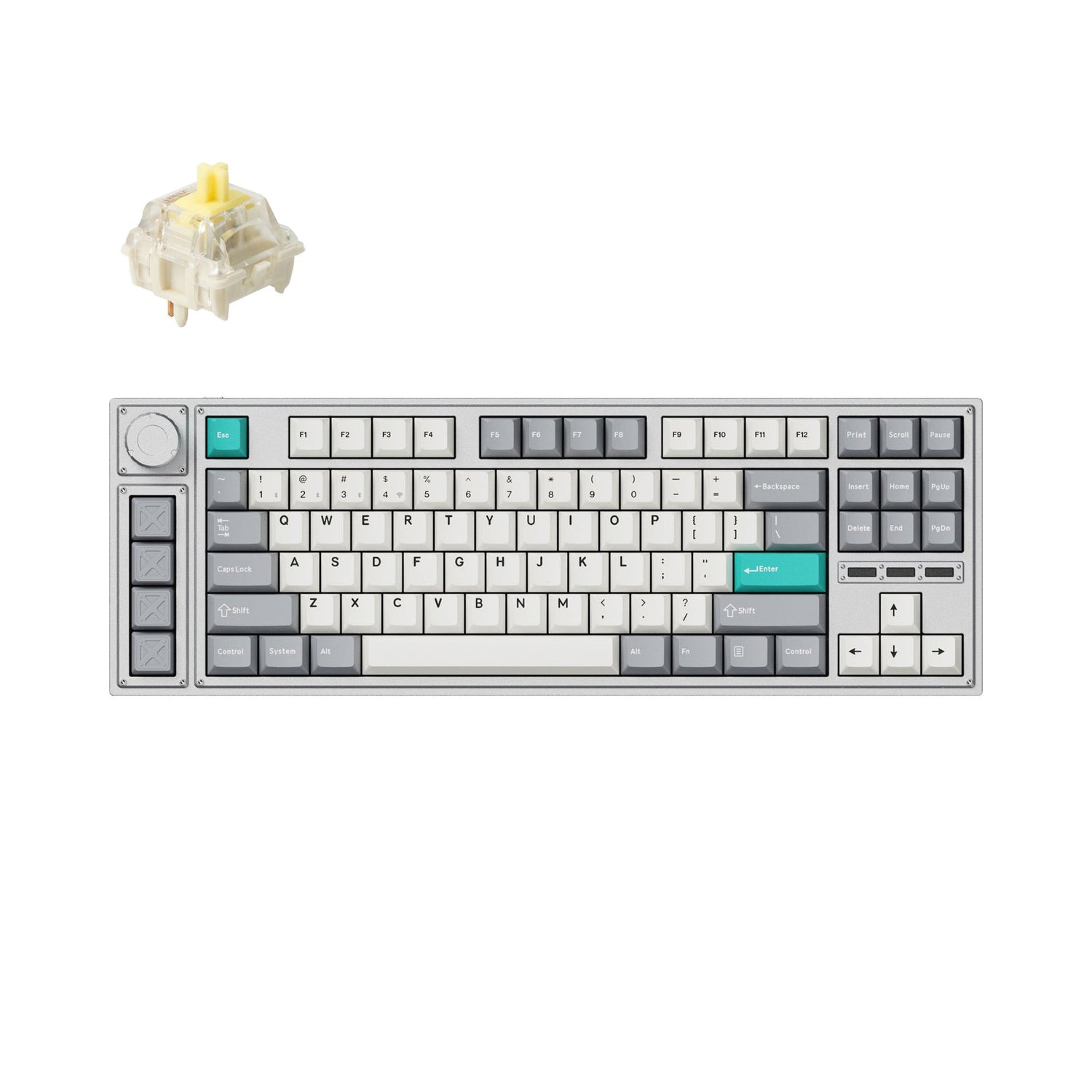 Lemokey L3 QMK/VIA Draadloze Aangepaste Mechanische Toetsenbord£¨US ANSI Indeling£©