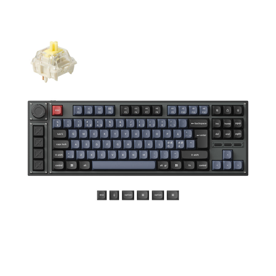 Lemokey L3 QMK/VIA Draadloos aangepast mechanisch toetsenbord ISO-indelingscollectie