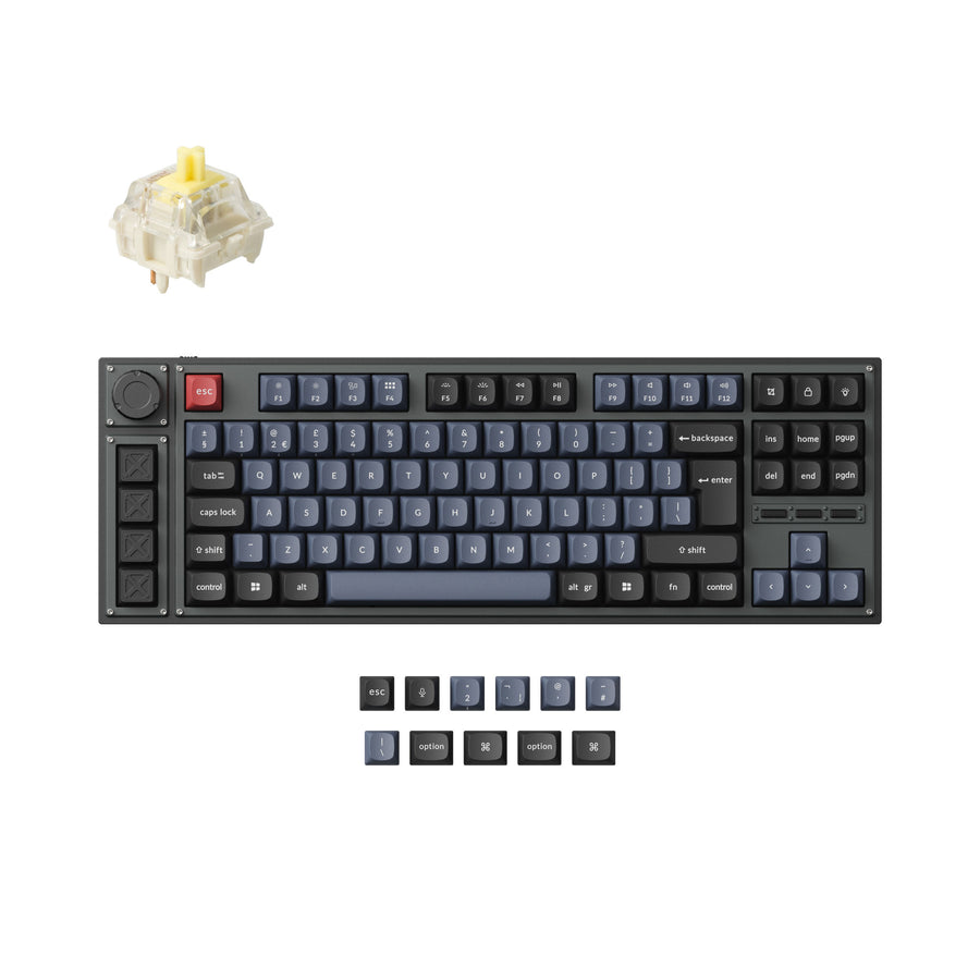 Lemokey L3 QMK/VIA Draadloos aangepast mechanisch toetsenbord ISO-indelingscollectie
