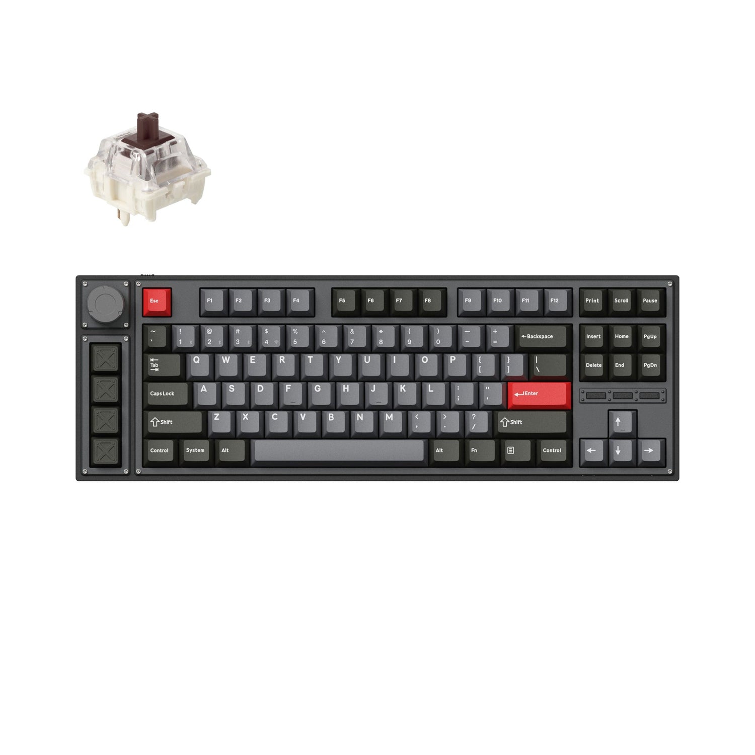 Lemokey L3 QMK/VIA Draadloze Aangepaste Mechanische Toetsenbord£¨US ANSI Indeling£©