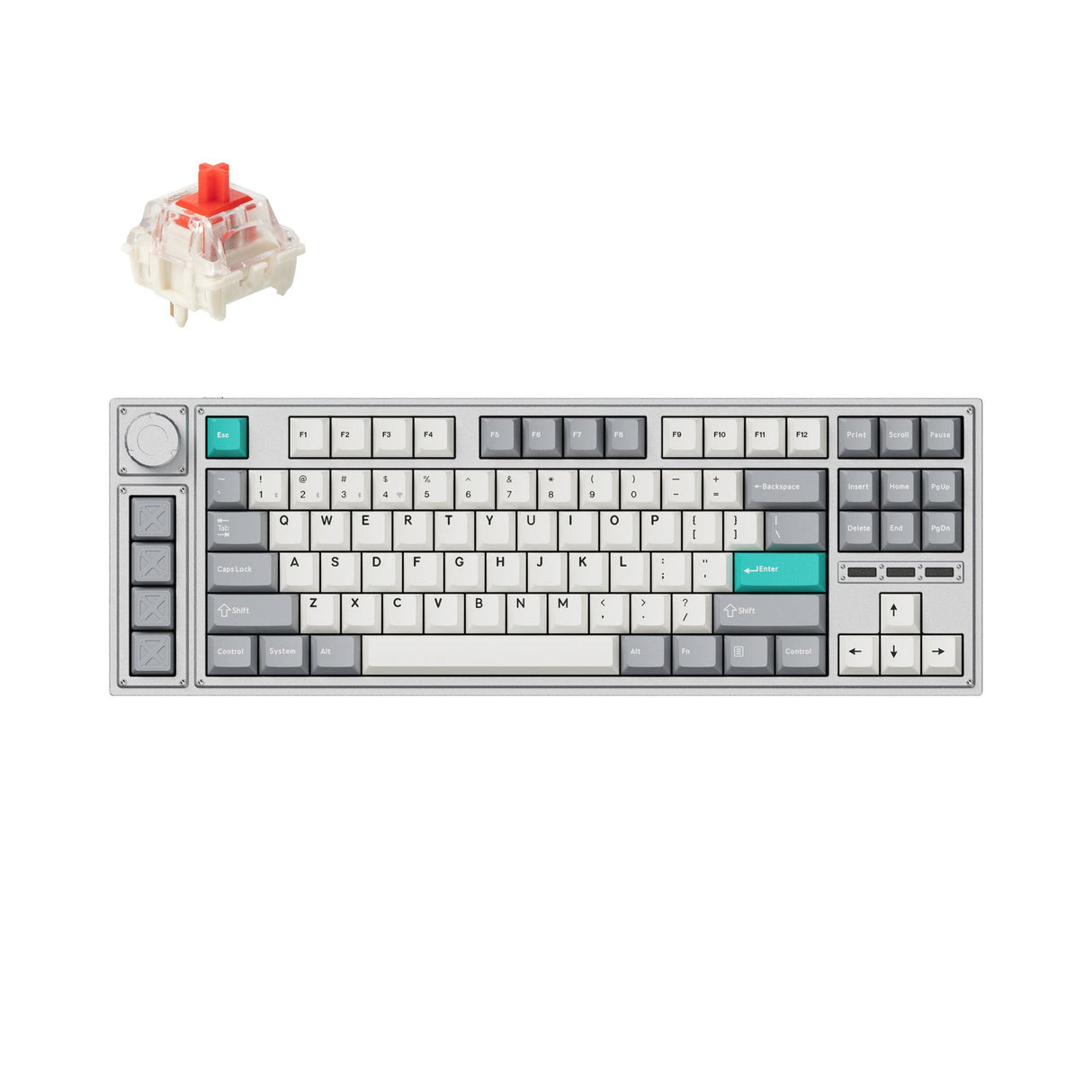 Lemokey L3 QMK/VIA Draadloze Aangepaste Mechanische Toetsenbord£¨US ANSI Indeling£©
