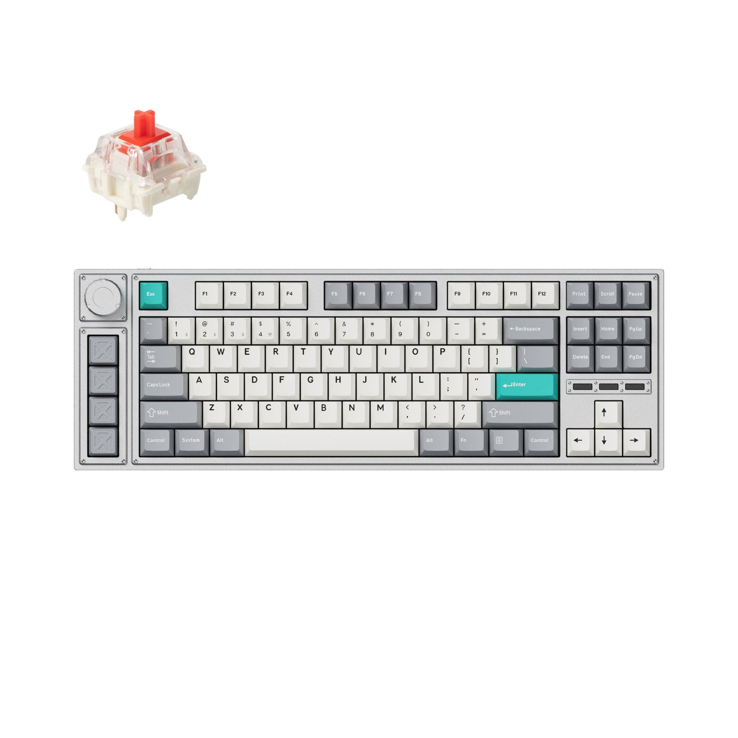 Lemokey L3 QMK/VIA Draadloze Aangepaste Mechanische Toetsenbord£¨US ANSI Indeling£©