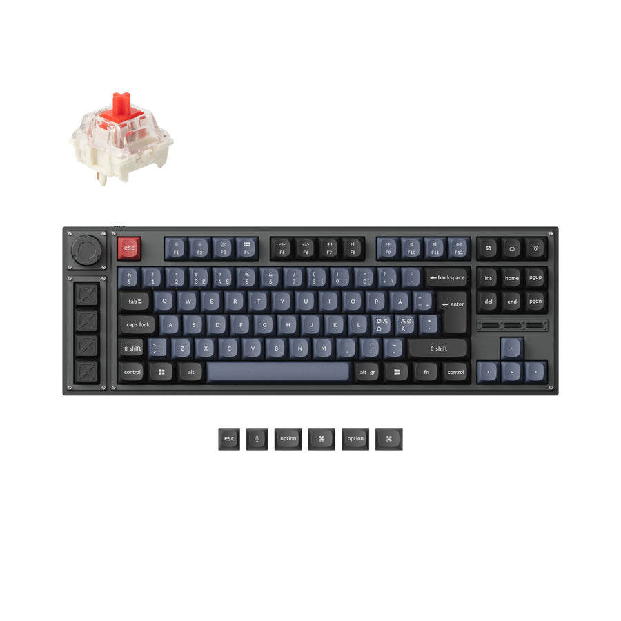 Lemokey L3 QMK/VIA Draadloos aangepast mechanisch toetsenbord ISO-indelingscollectie
