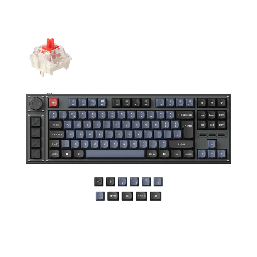 Lemokey L3 QMK/VIA Draadloos aangepast mechanisch toetsenbord ISO-indelingscollectie