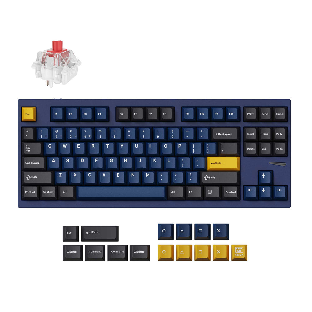 Lemokey L4 QMK Draadloze Aangepaste Gaming Toetsenbord£¨US ANSI Indeling£©
