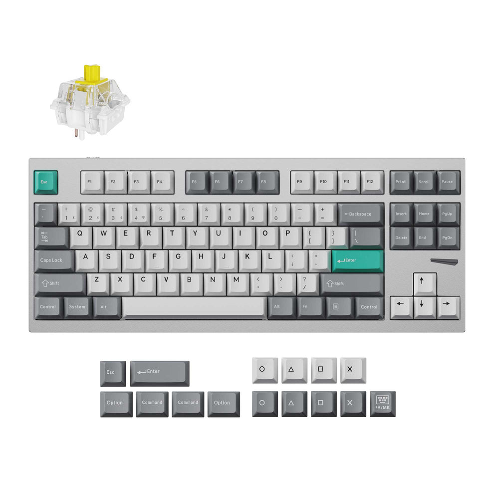 Lemokey L4 QMK Draadloze Aangepaste Gaming Toetsenbord£¨US ANSI Indeling£©