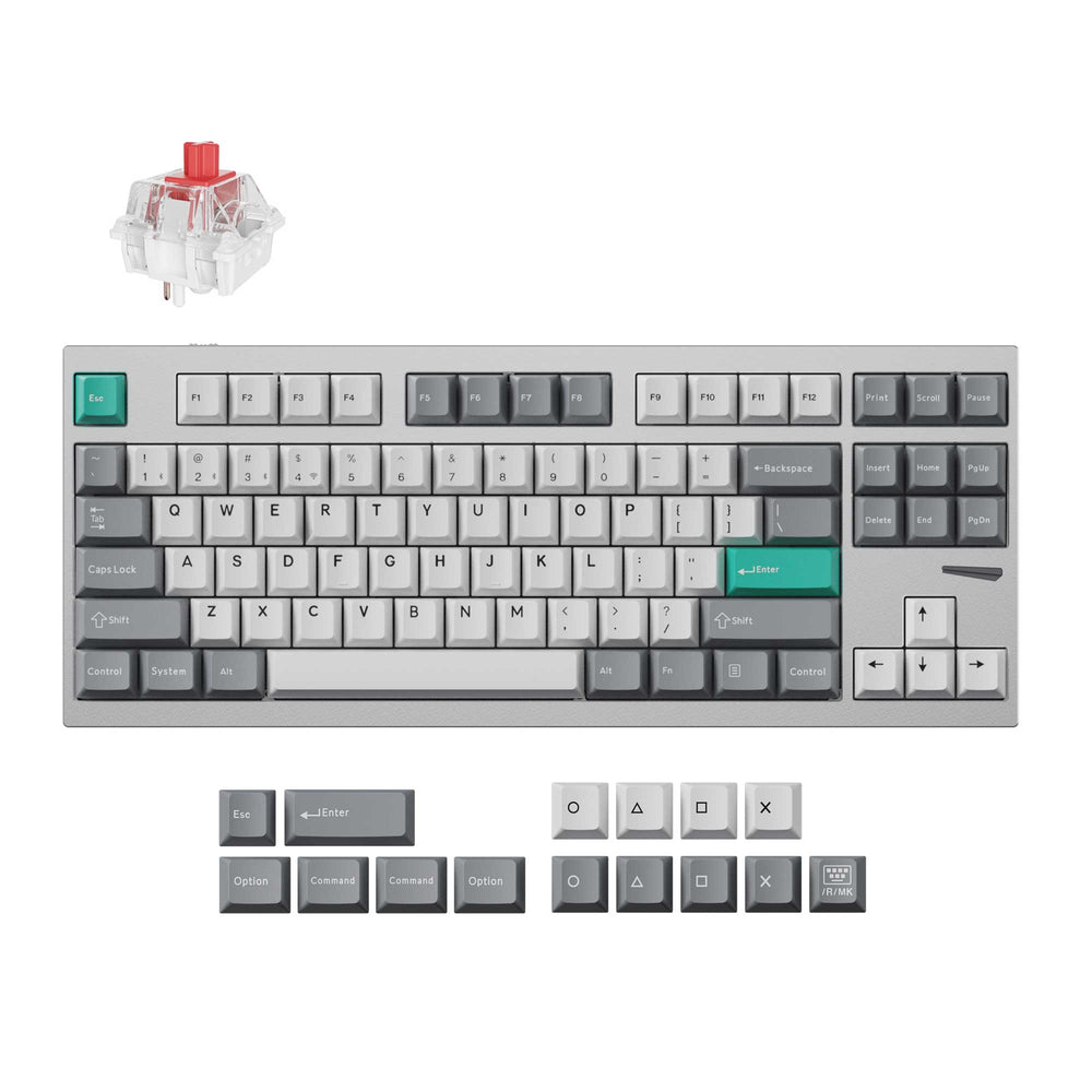 Lemokey L4 QMK Draadloze Aangepaste Gaming Toetsenbord£¨US ANSI Indeling£©