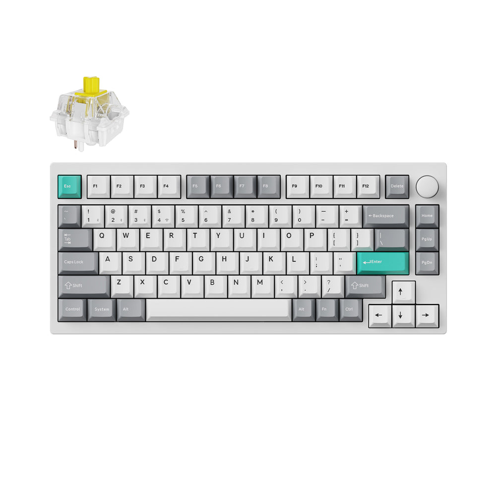 Lemokey P1 QMK/VIA Aangepaste Gaming Toetsenbord (US ANSI Indeling)