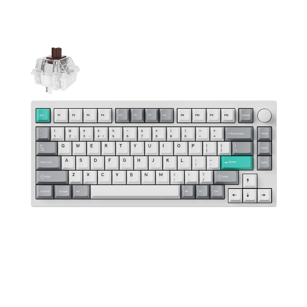 Lemokey P1 QMK/VIA Aangepaste Gaming Toetsenbord (US ANSI Indeling)