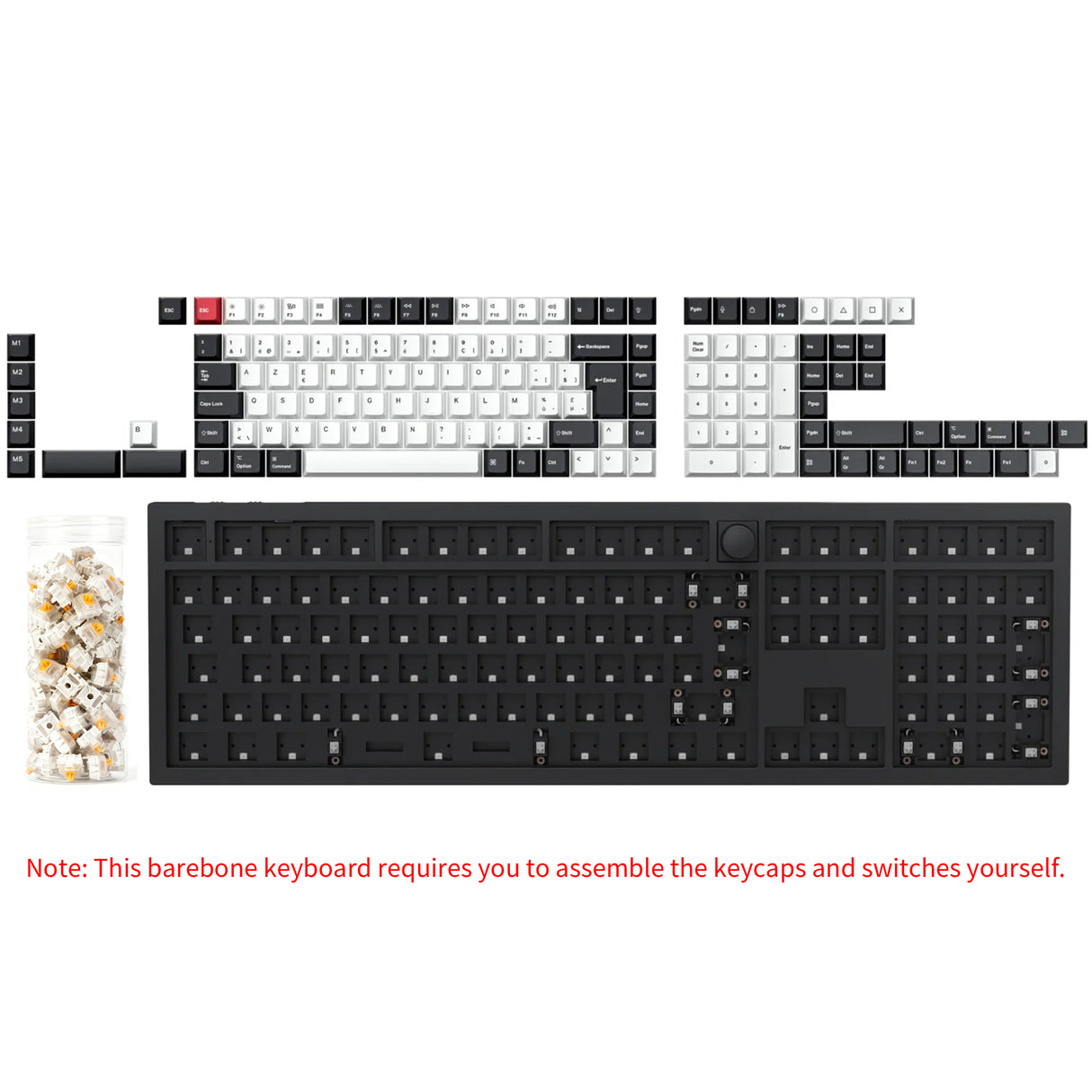 Keychron Q6 HE QMK Draadloos Aangepast Toetsenbord ISO Indeling Collectie