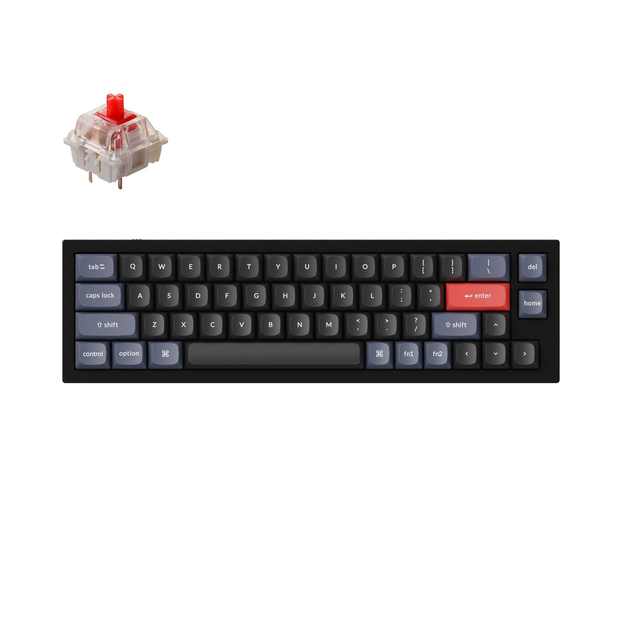 Keychron Q9 QMK Custom Mechanisch Toetsenbord (US ANSI-indeling)