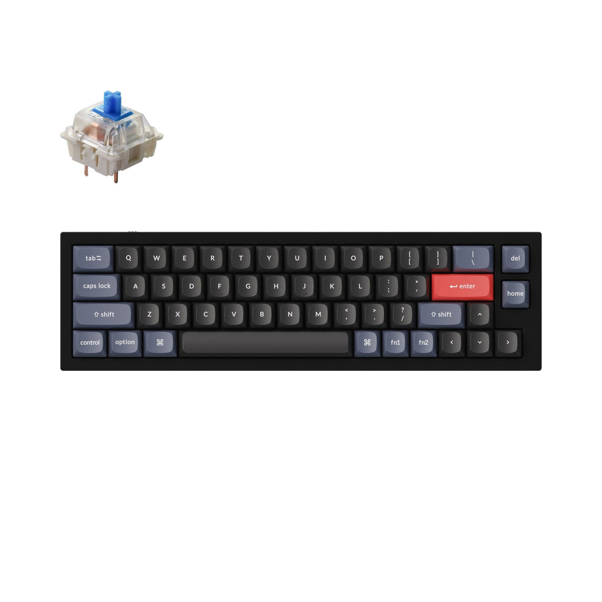 Keychron Q9 QMK Custom Mechanisch Toetsenbord (US ANSI-indeling)
