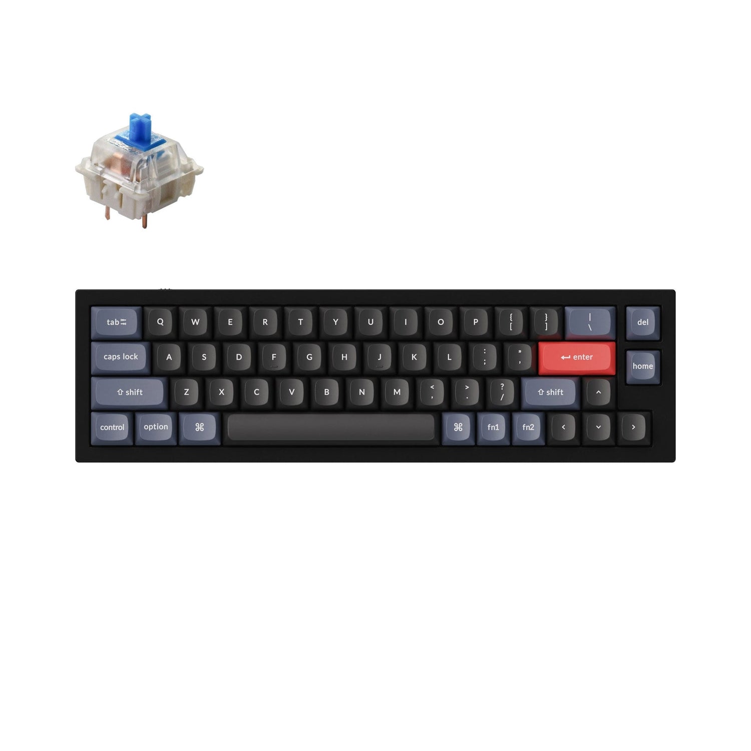 Keychron Q9 QMK Custom Mechanisch Toetsenbord (US ANSI-indeling)