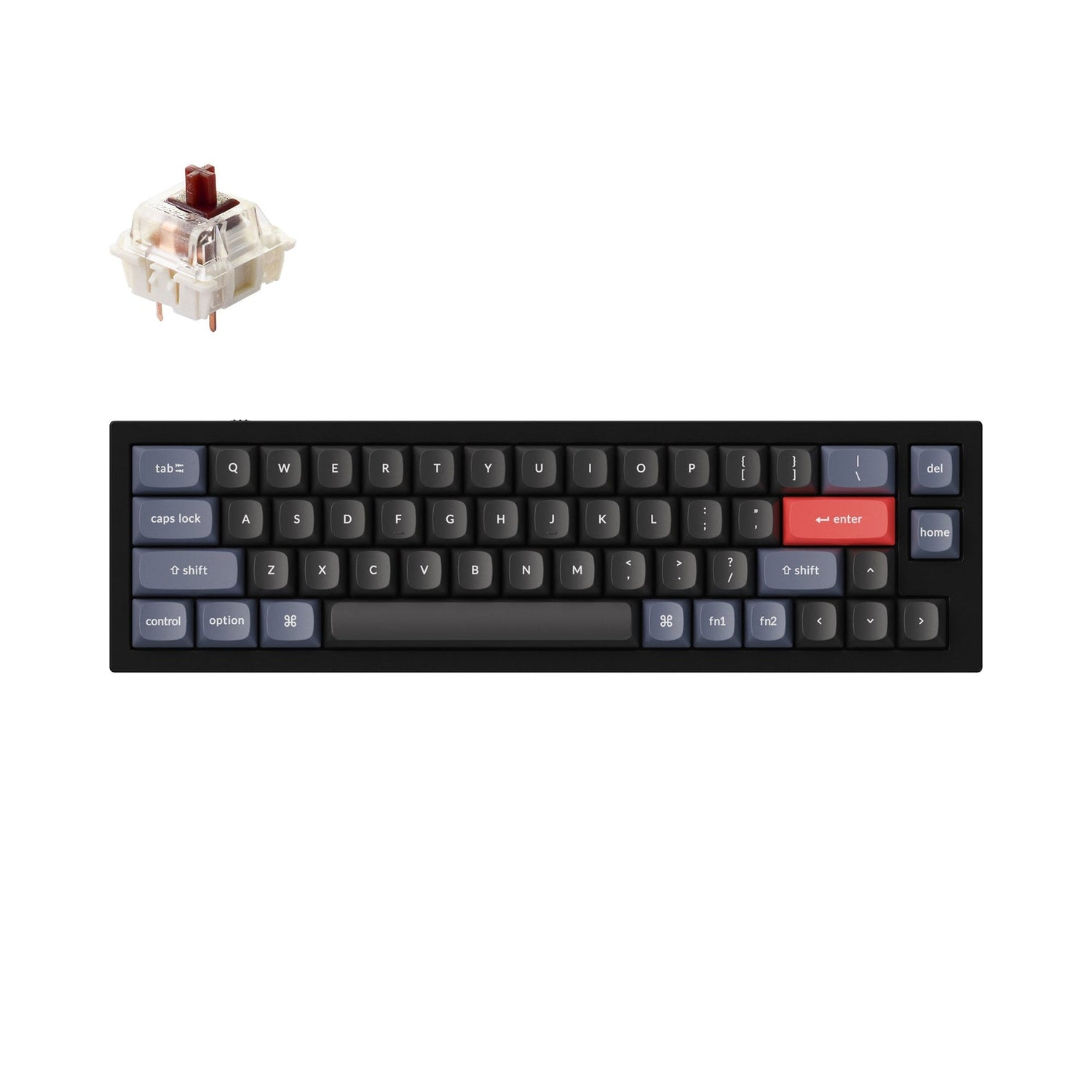 Keychron Q9 QMK Custom Mechanisch Toetsenbord (US ANSI-indeling)