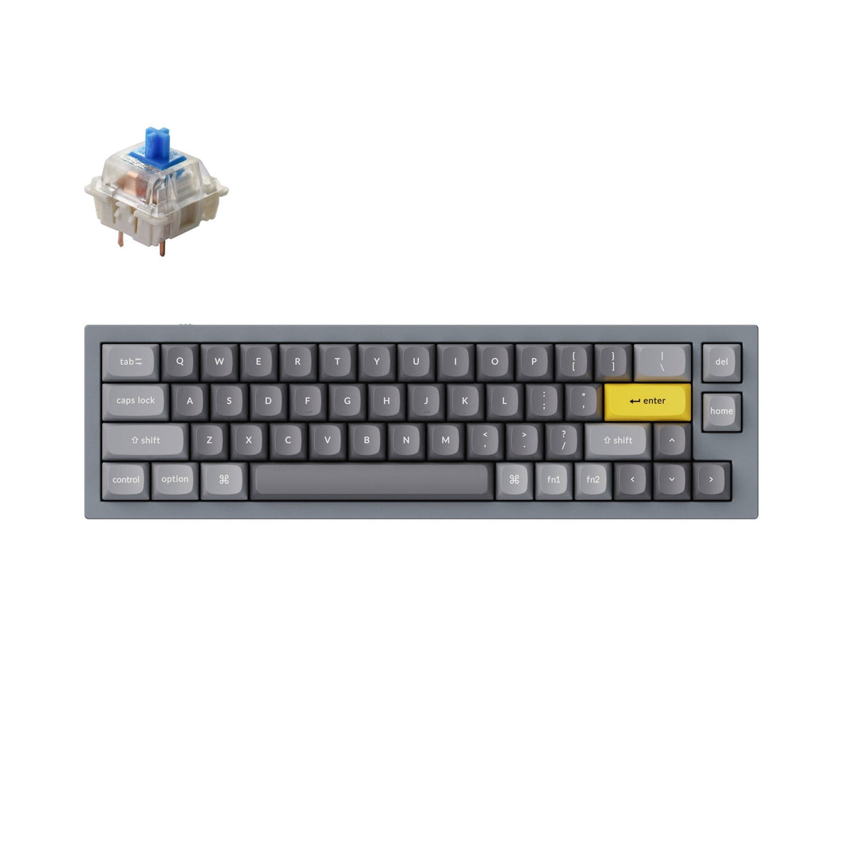 Keychron Q9 QMK Custom Mechanisch Toetsenbord (US ANSI-indeling)