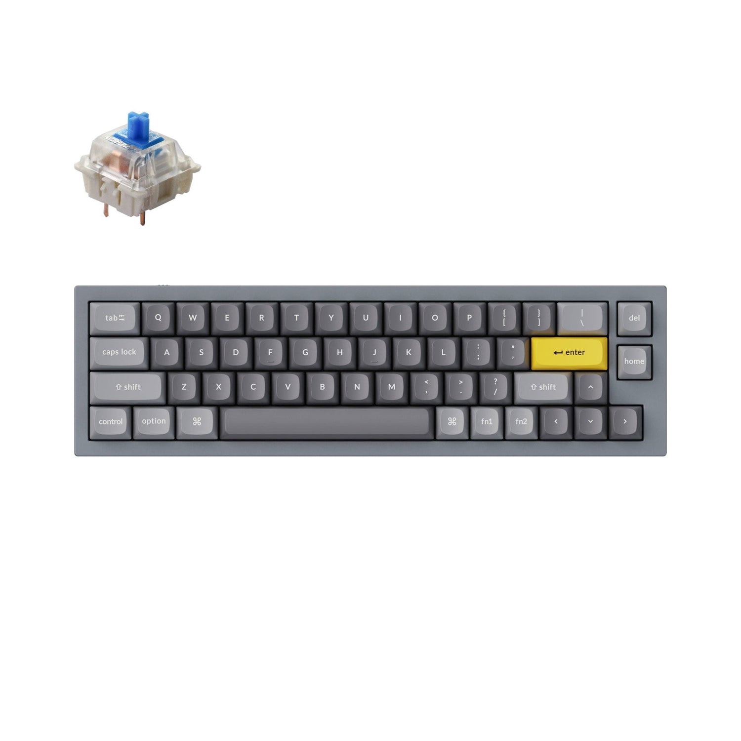 Keychron Q9 QMK Custom Mechanisch Toetsenbord (US ANSI-indeling)