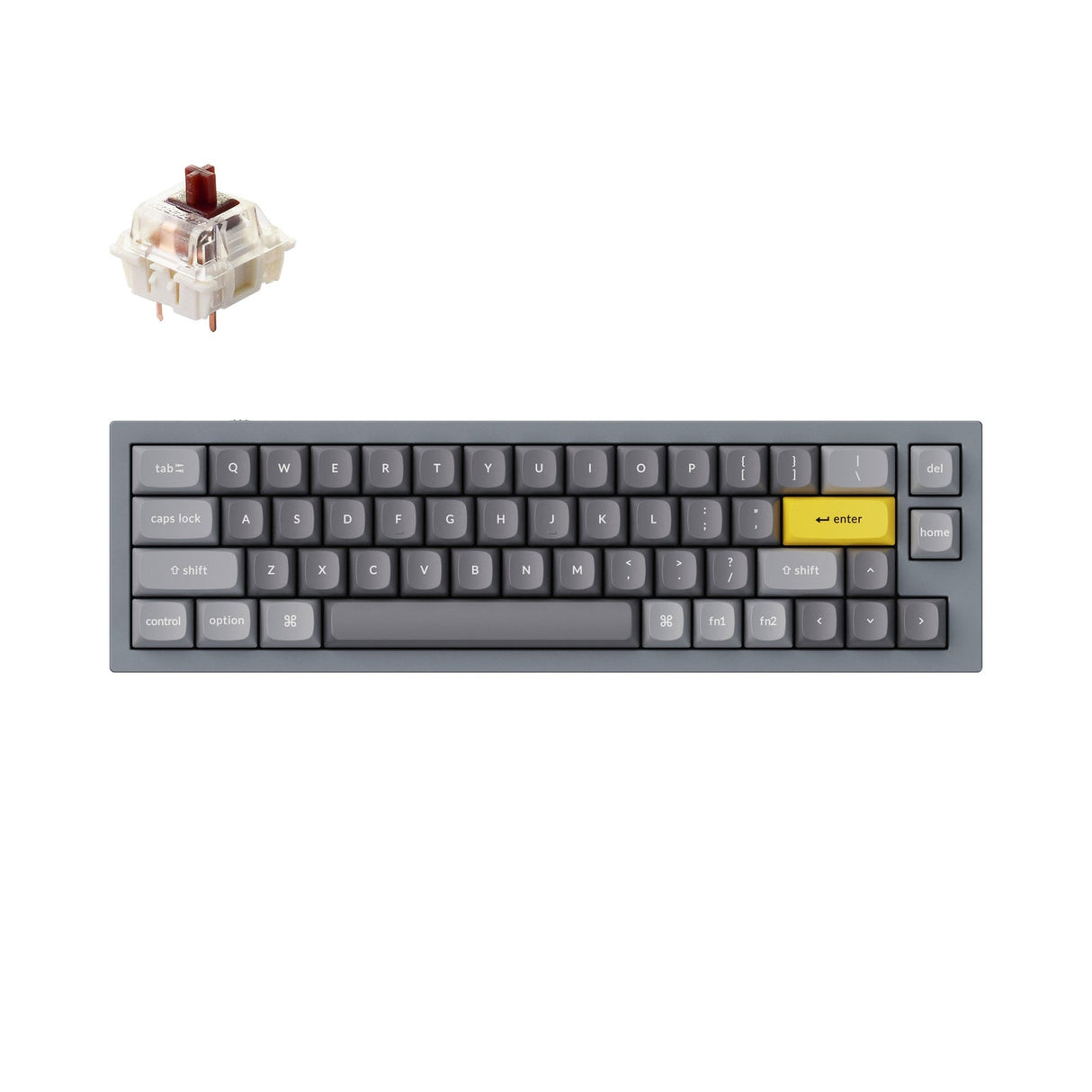 Keychron Q9 QMK Custom Mechanisch Toetsenbord (US ANSI-indeling)