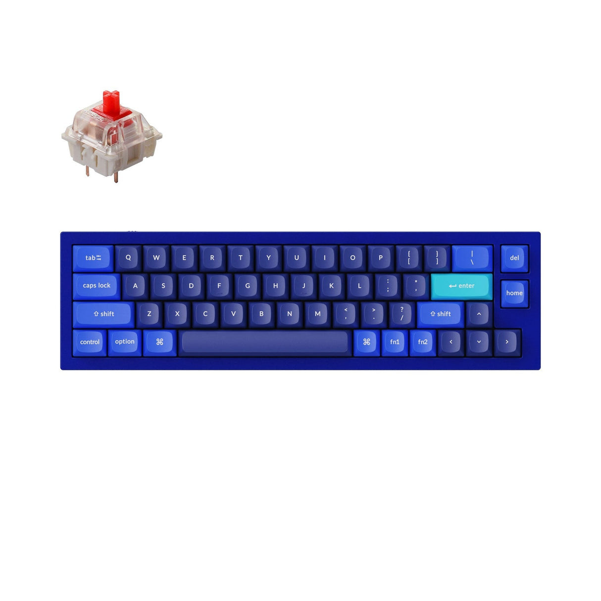 Keychron Q9 QMK Custom Mechanisch Toetsenbord (US ANSI-indeling)