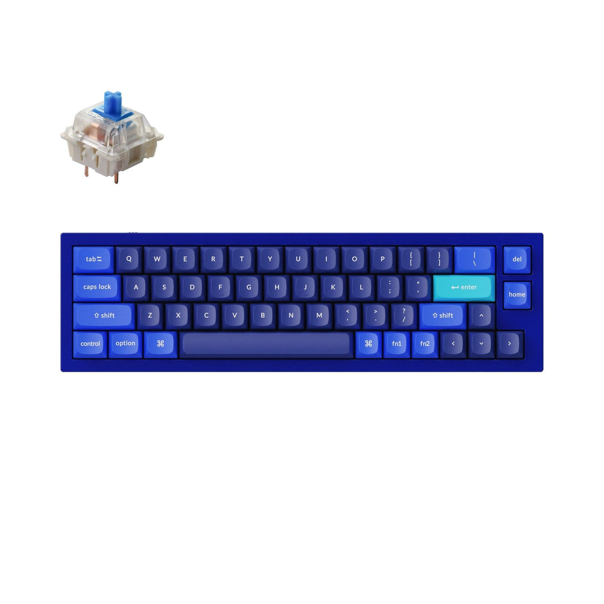 Keychron Q9 QMK Custom Mechanisch Toetsenbord (US ANSI-indeling)