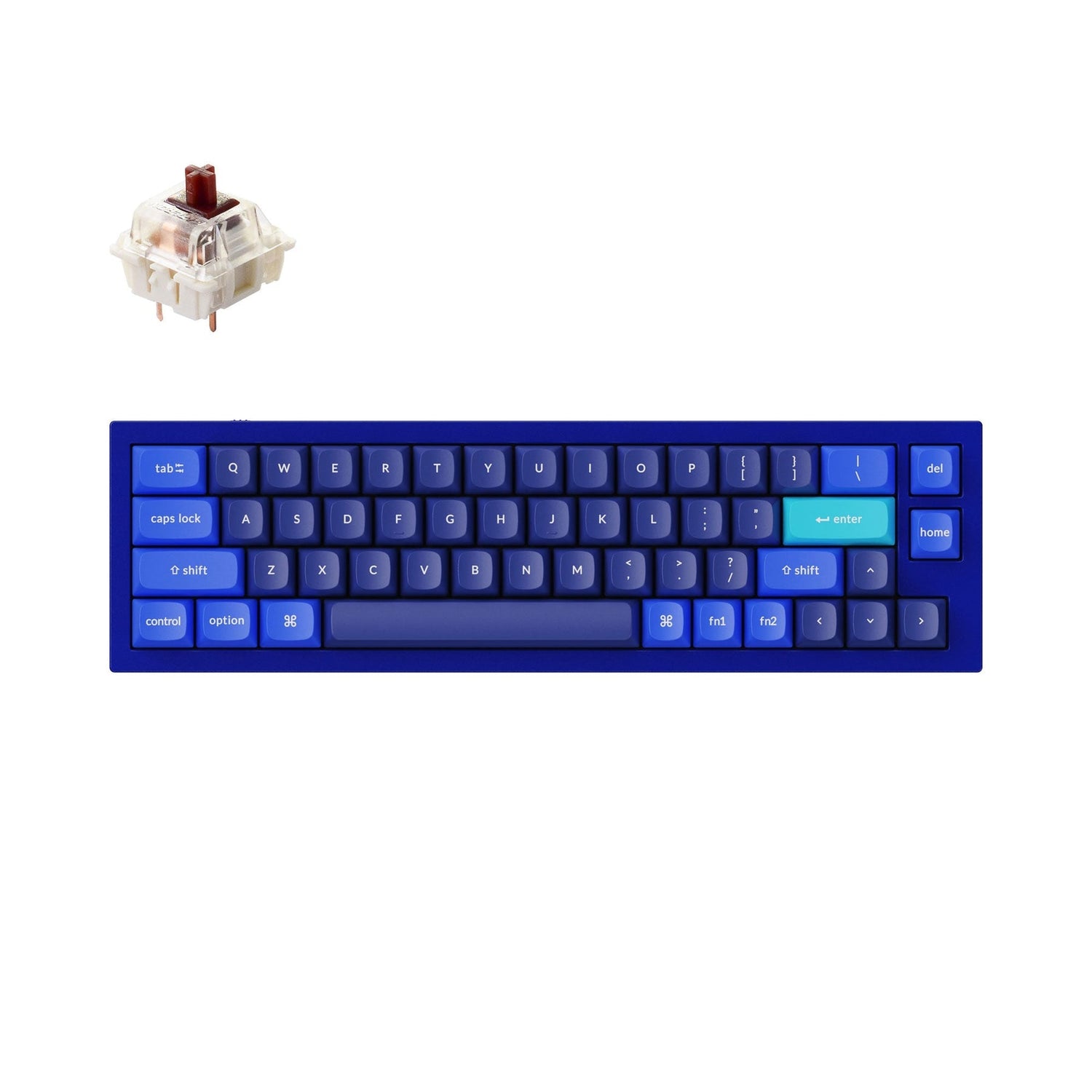 Keychron Q9 QMK Custom Mechanisch Toetsenbord (US ANSI-indeling)