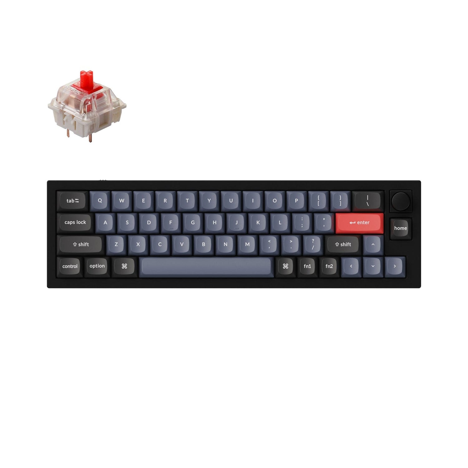 Keychron Q9 QMK Custom Mechanisch Toetsenbord (US ANSI-indeling)