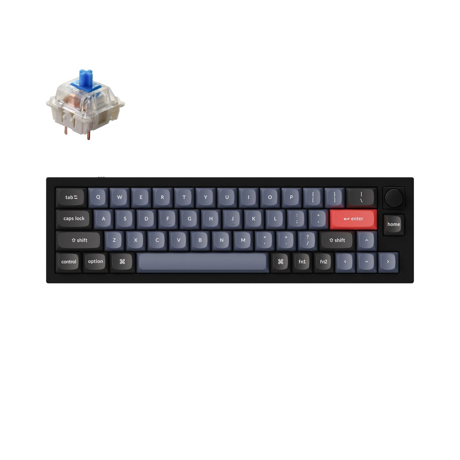 Keychron Q9 QMK Custom Mechanisch Toetsenbord (US ANSI-indeling)