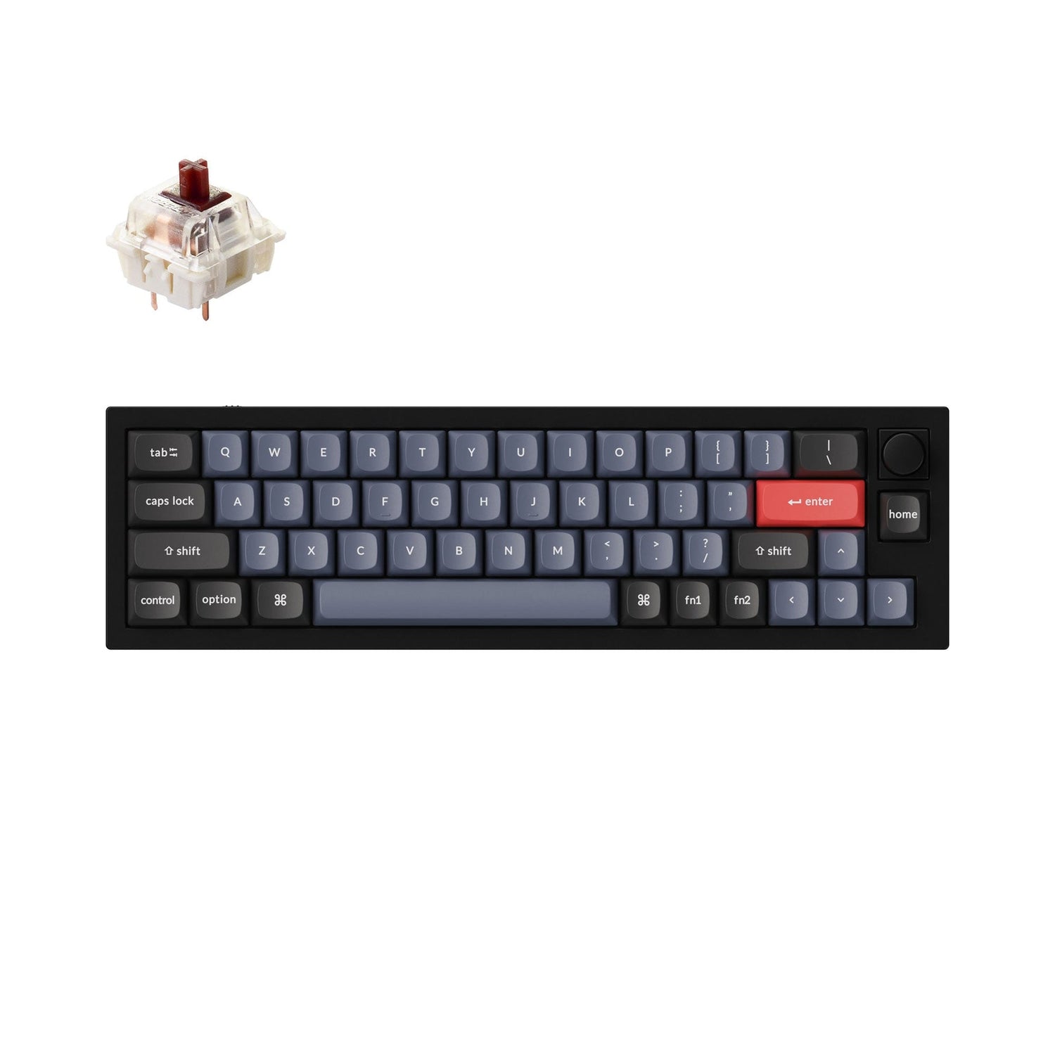 Keychron Q9 QMK Custom Mechanisch Toetsenbord (US ANSI-indeling)
