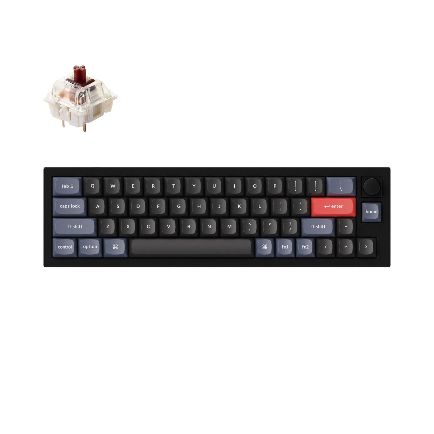 Keychron Q9 QMK Custom Mechanisch Toetsenbord (US ANSI-indeling)