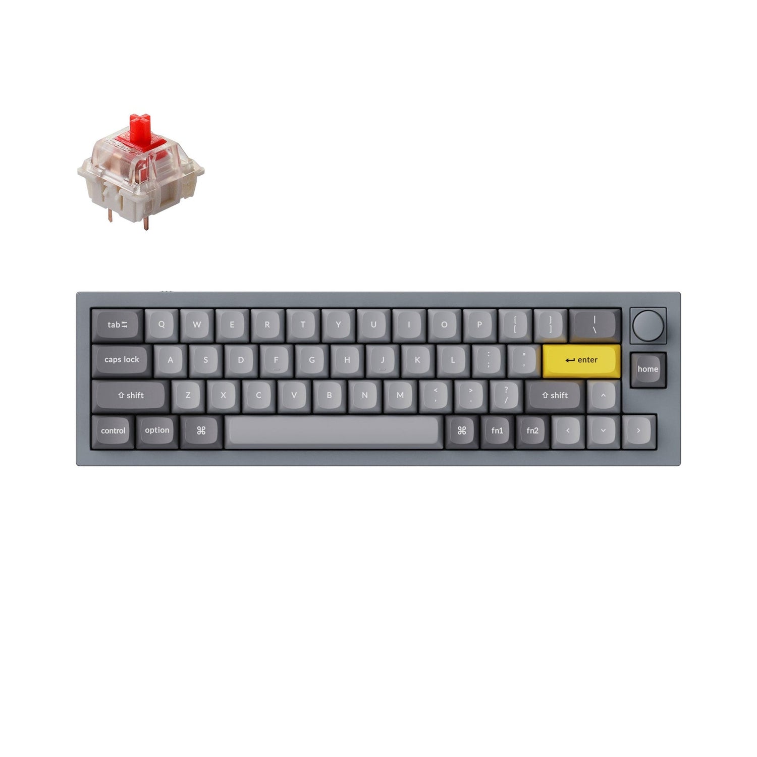Keychron Q9 QMK Custom Mechanisch Toetsenbord (US ANSI-indeling)