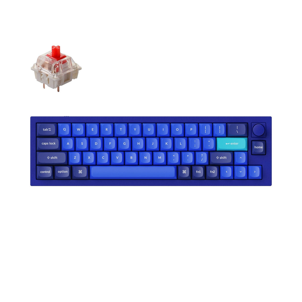 Keychron Q9 QMK Custom Mechanisch Toetsenbord (US ANSI-indeling)