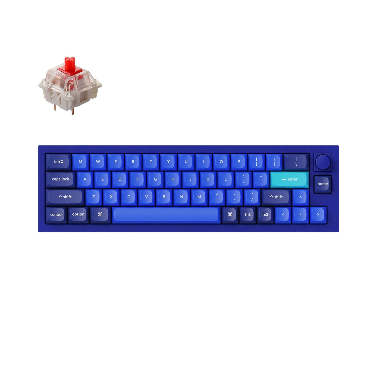 Keychron Q9 QMK Custom Mechanisch Toetsenbord (US ANSI-indeling)