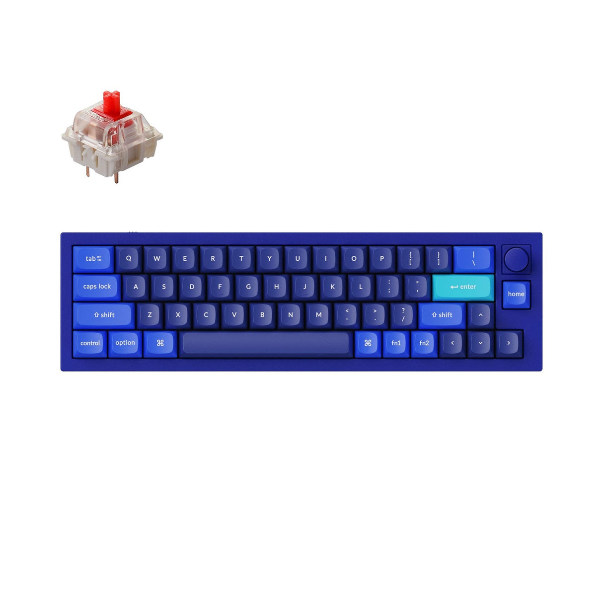 Keychron Q9 QMK Custom Mechanisch Toetsenbord (US ANSI-indeling)