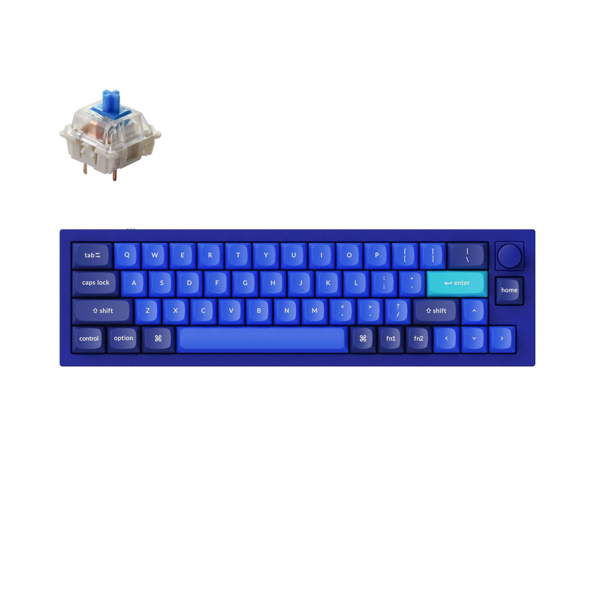 Keychron Q9 QMK Custom Mechanisch Toetsenbord (US ANSI-indeling)