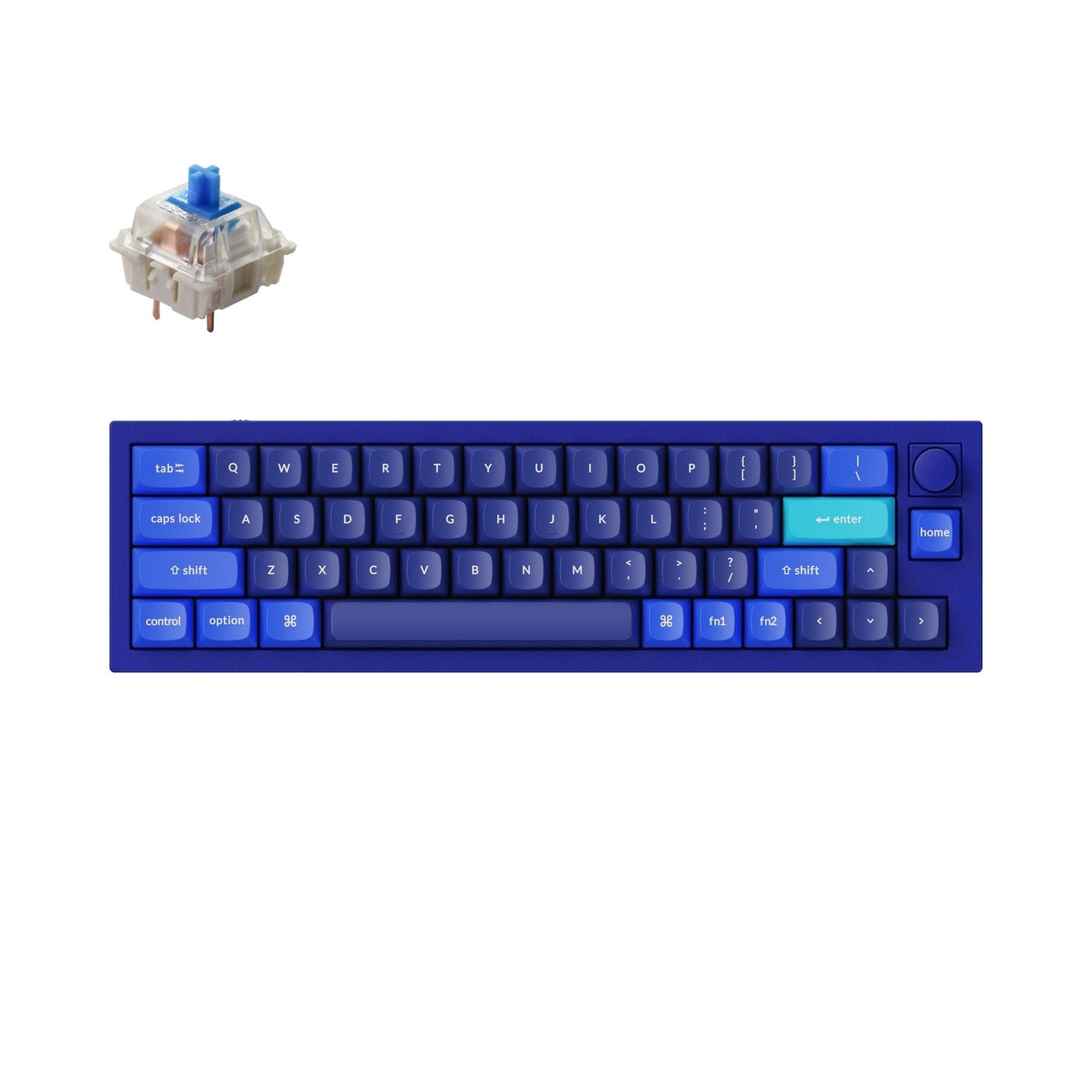 Keychron Q9 QMK Custom Mechanisch Toetsenbord (US ANSI-indeling)