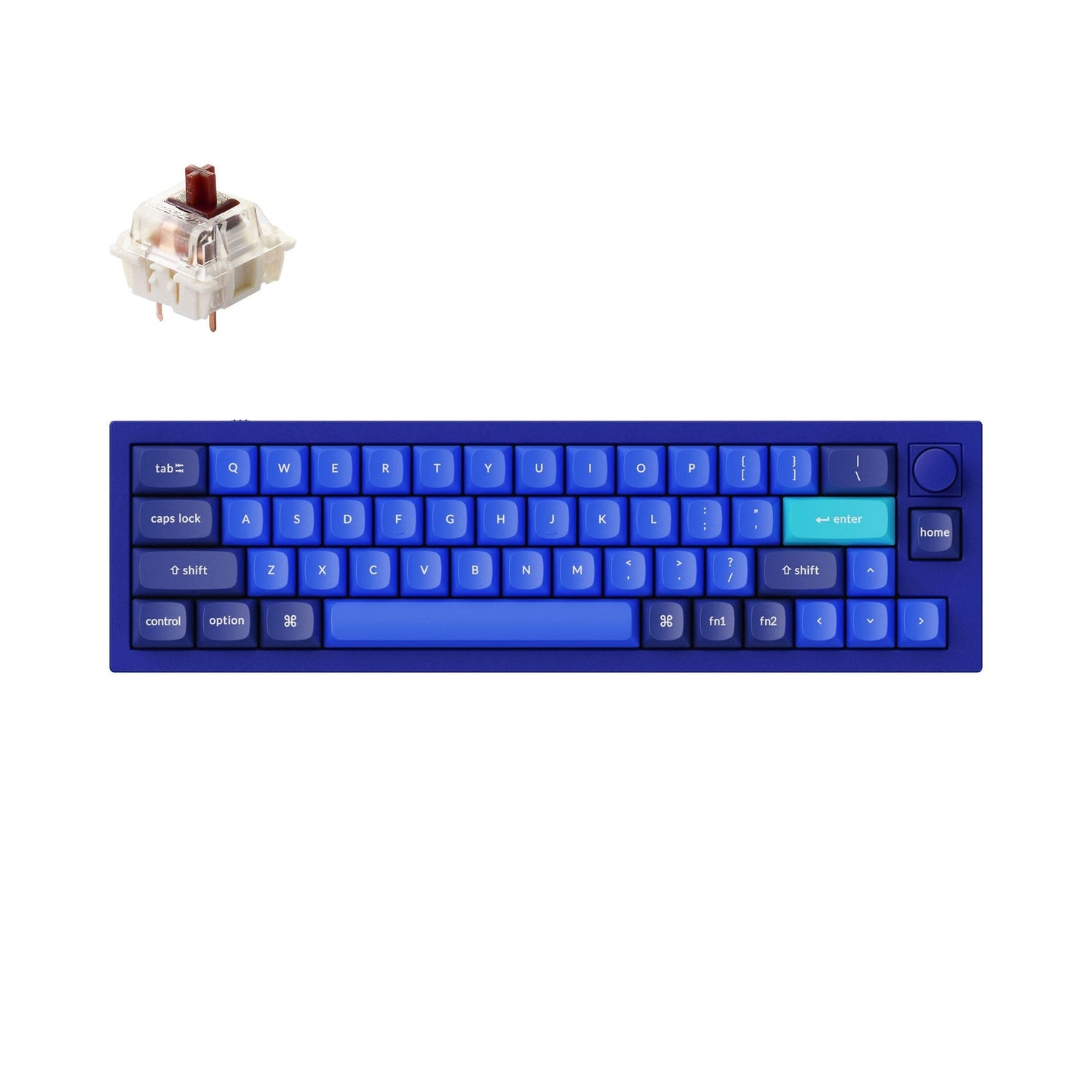 Keychron Q9 QMK Custom Mechanisch Toetsenbord (US ANSI-indeling)