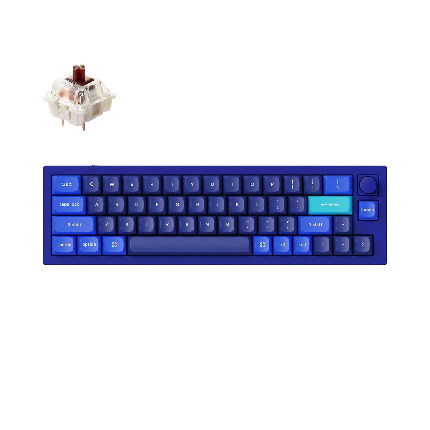 Keychron Q9 QMK Custom Mechanisch Toetsenbord (US ANSI-indeling)