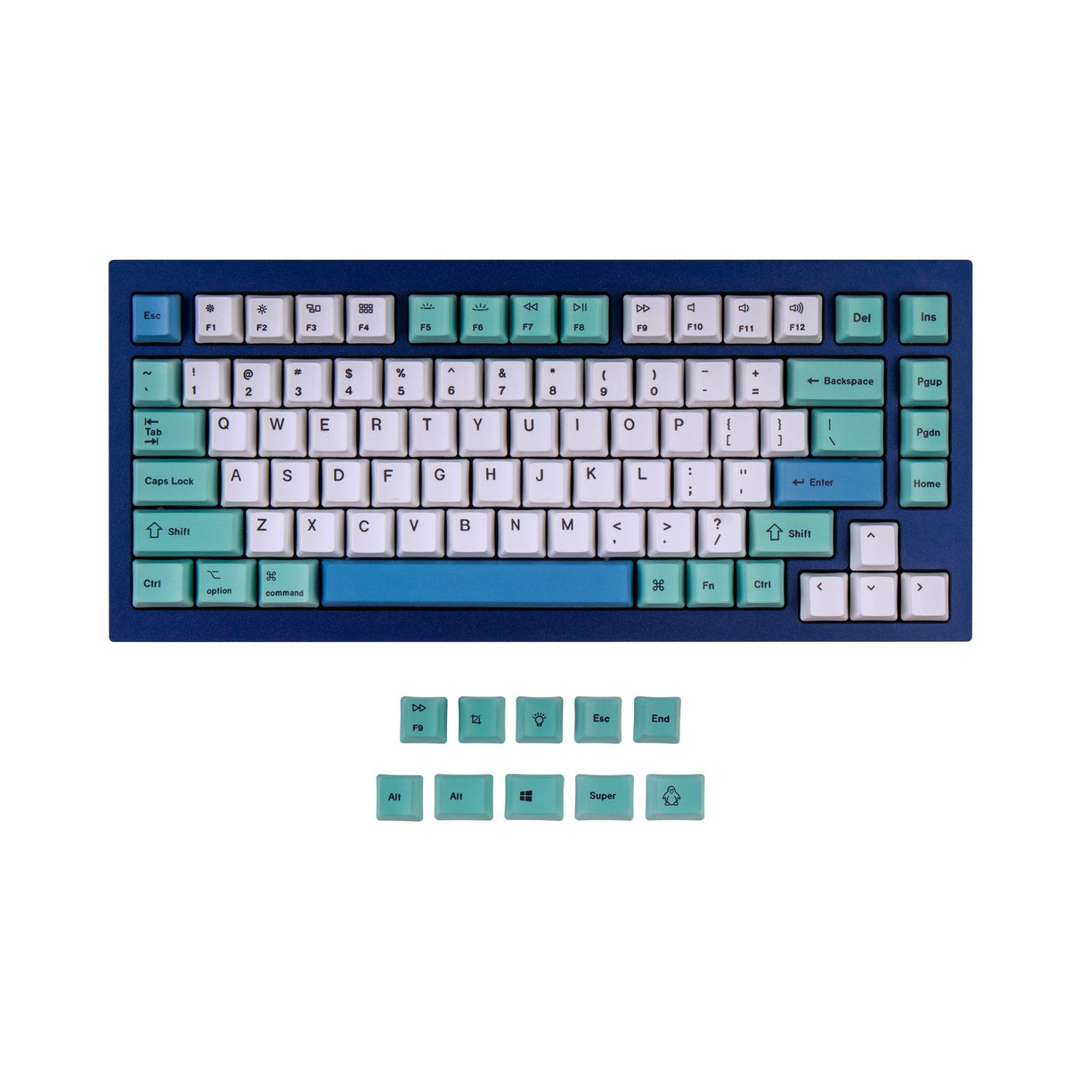 OEM Dye-Sub PBT-sleutelkapset - Ijsberg