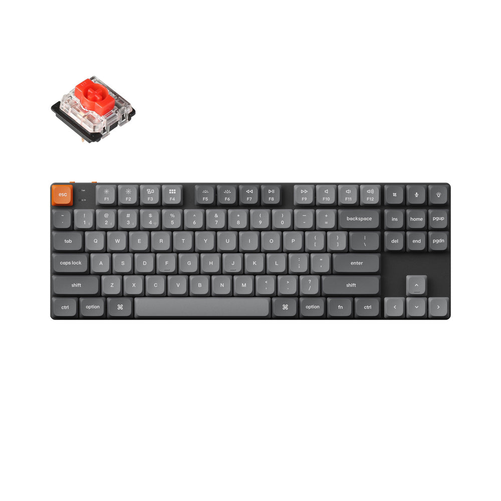 Keychron K1 Max QMK/VIA Draadloos Aangepast Mechanisch Toetsenbord (US ANSI-indeling)