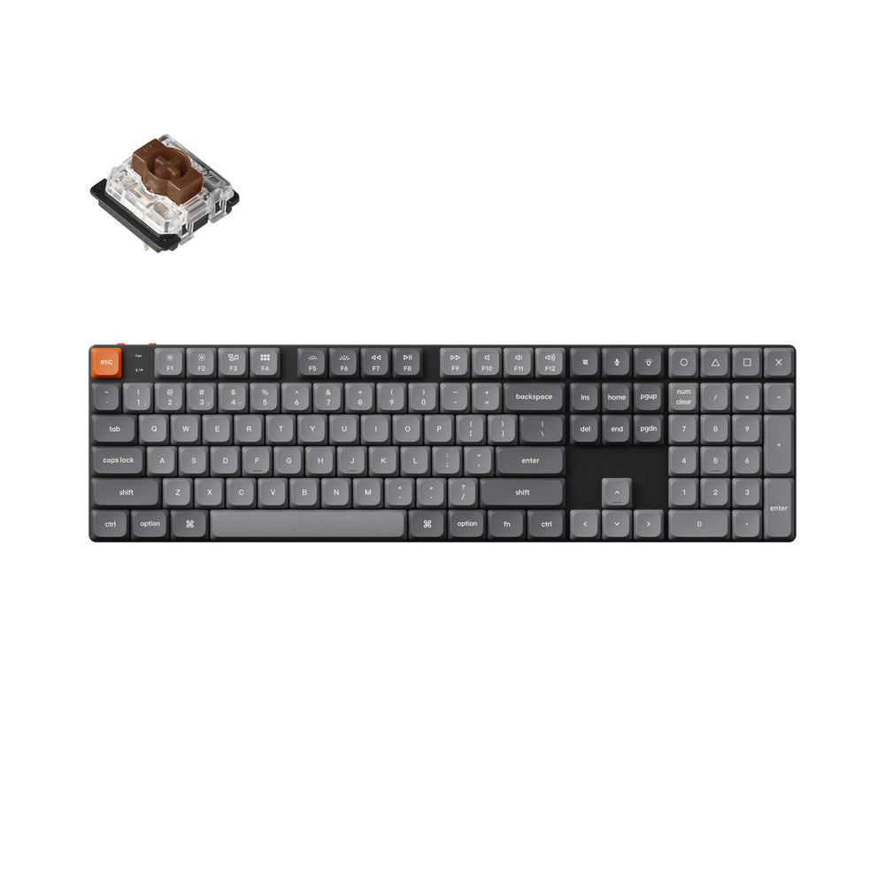 Keychron K5 Max QMK/VIA Draadloos Aangepast Mechanisch Toetsenbord (US ANSI-indeling)