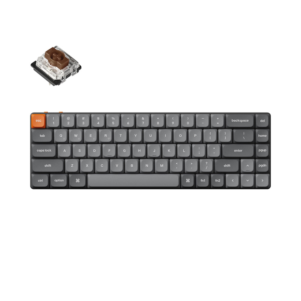 Keychron K7 Max QMK/VIA Draadloos Aangepast Mechanisch Toetsenbord (US ANSI-indeling)