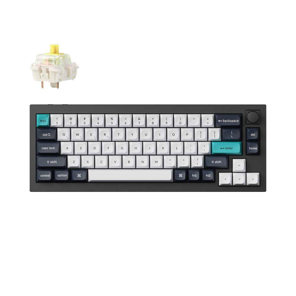 Keychron Q2 Max QMK/VIA draadloos, aangepast mechanisch toetsenbord (Amerikaanse ANSI-indeling)
