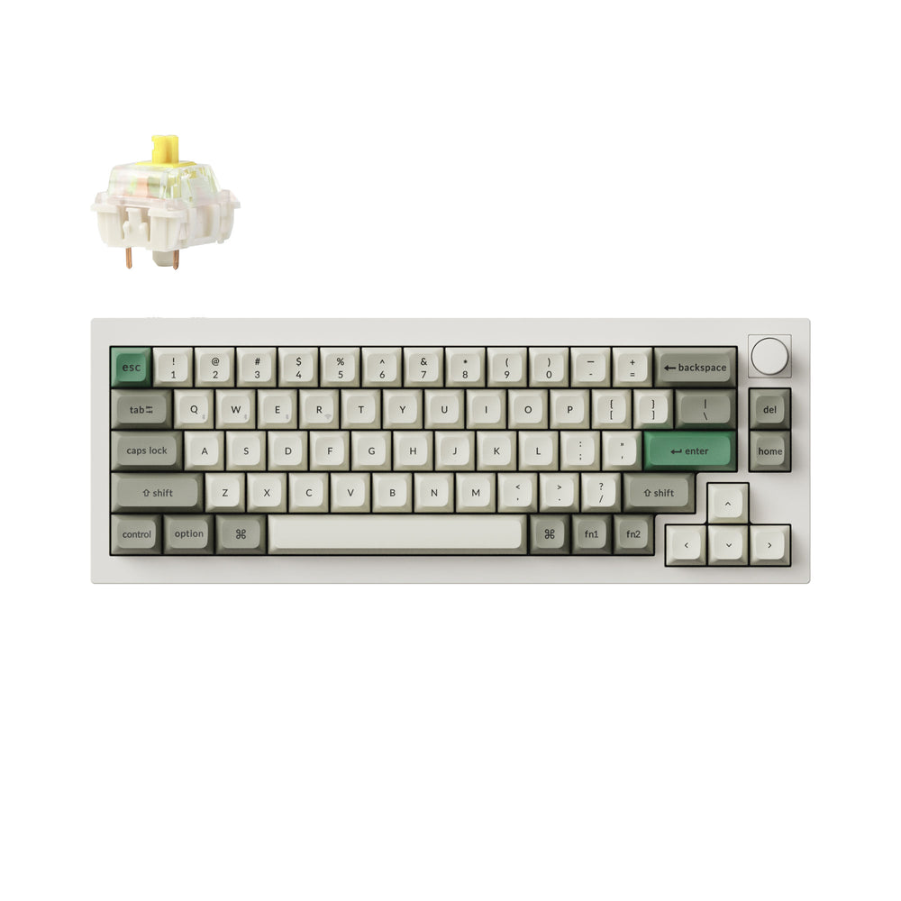 Keychron Q2 Max QMK/VIA draadloos, aangepast mechanisch toetsenbord (Amerikaanse ANSI-indeling)