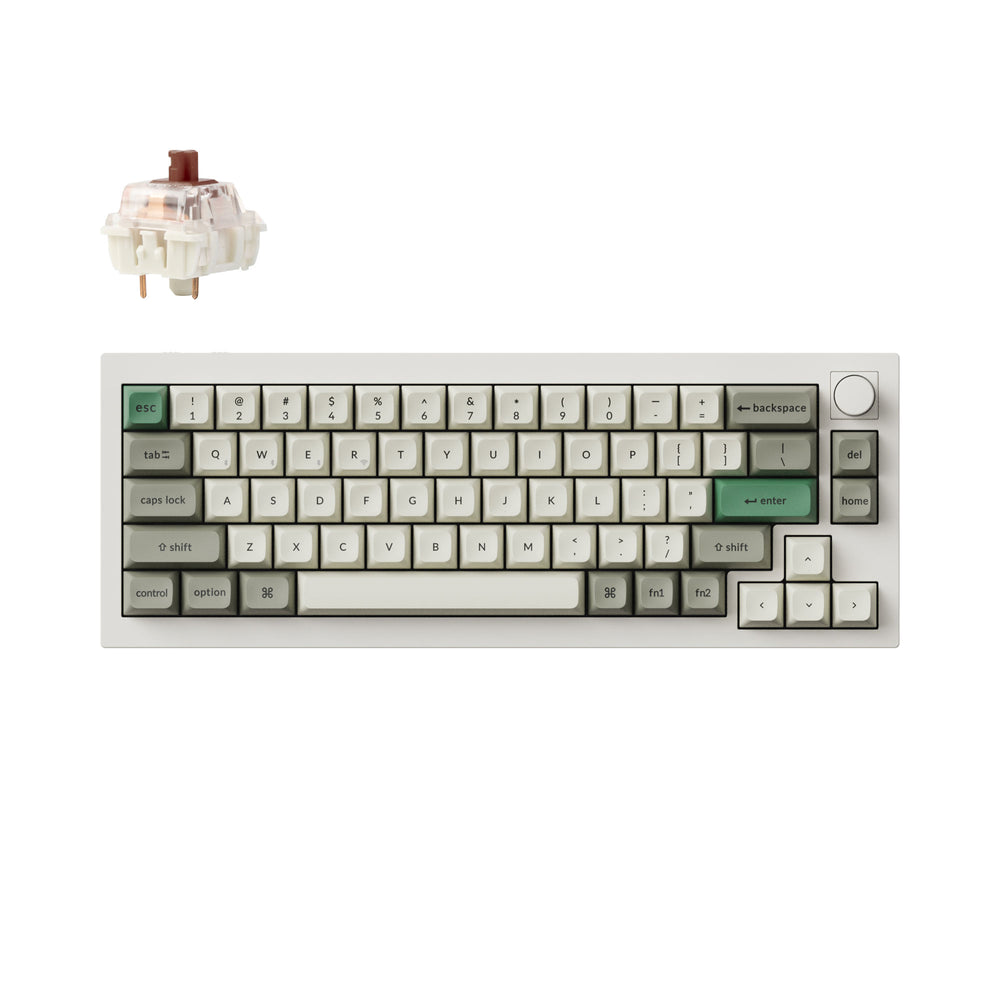 Keychron Q2 Max QMK/VIA draadloos, aangepast mechanisch toetsenbord (Amerikaanse ANSI-indeling)