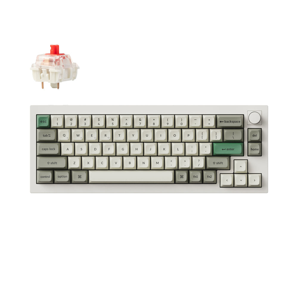 Keychron Q2 Max QMK/VIA draadloos, aangepast mechanisch toetsenbord (Amerikaanse ANSI-indeling)