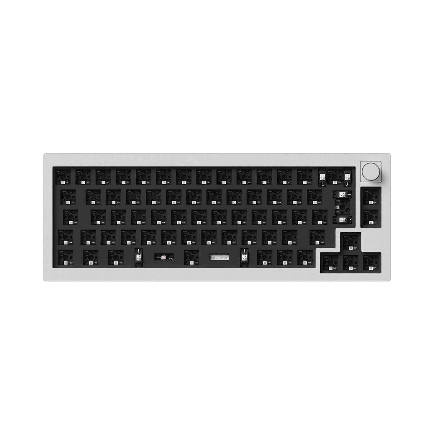 Keychron Q2 Pro QMK/VIA Draadloos aangepast mechanisch toetsenbord ISO-indelingscollectie