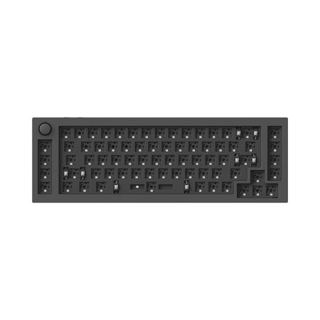 Keychron Q65 Max QMK VIA Wireless Custom Mechanical Keyboard black 65 Percent Layout for Mac Windows Linux barebone black